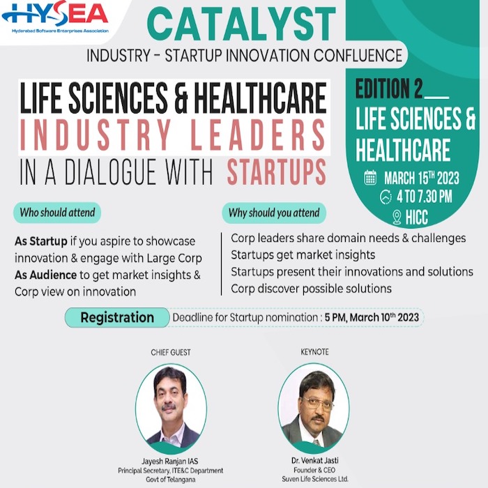 Catalyst – Startups meet Large Corps – Edition 2 Life Sciences & Healthcare