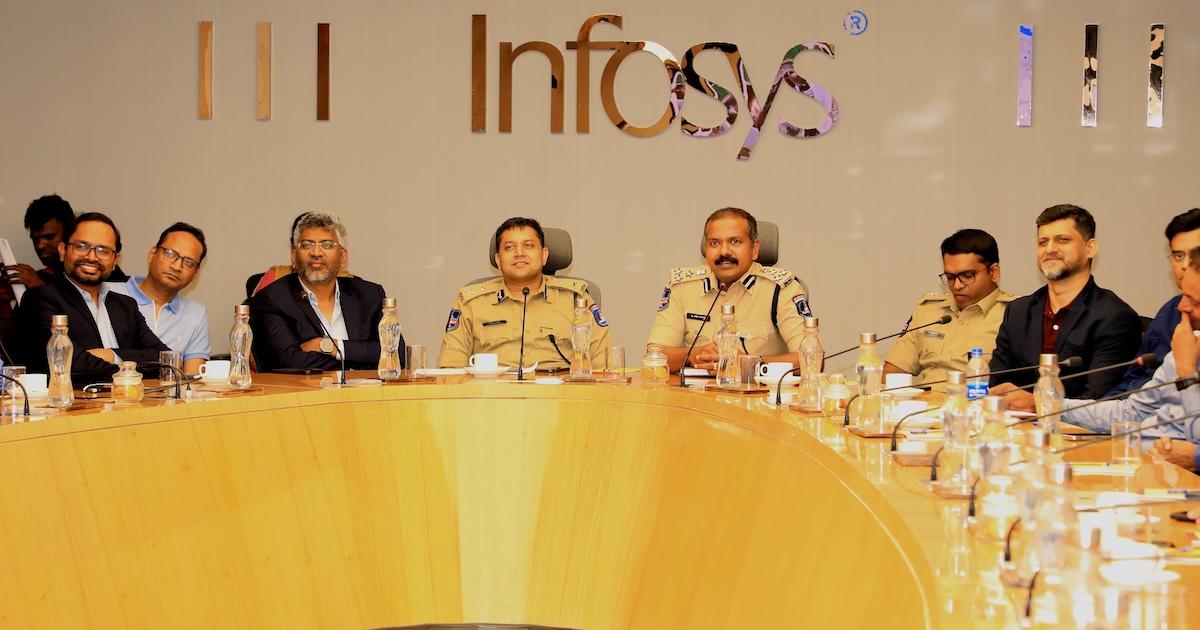 Commissioner of Police, Cyberabad, Engages with IT Industry Leaders