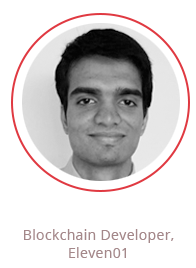 Parag Rahangdale, Blockchain Developer, Eleven01