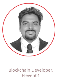 Rajesh, Blockchain Developer, Eleven01